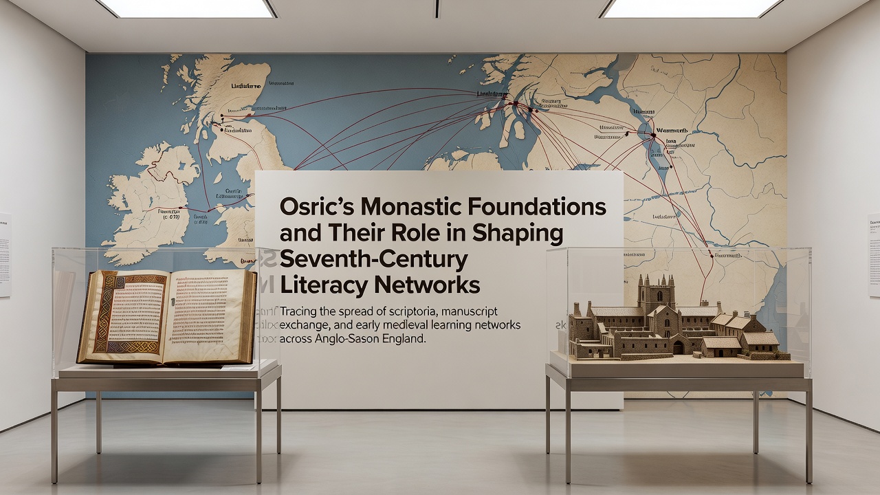 Osric's Monastic Foundations and Their Role in Shaping Seventh-Century Literacy Networks